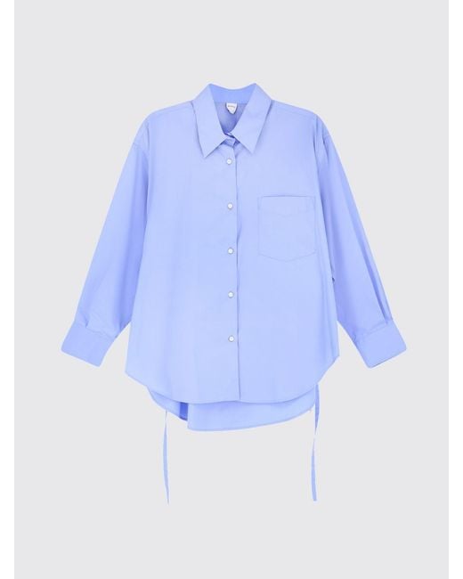 Aspesi Blue Cotton Basic Shirt