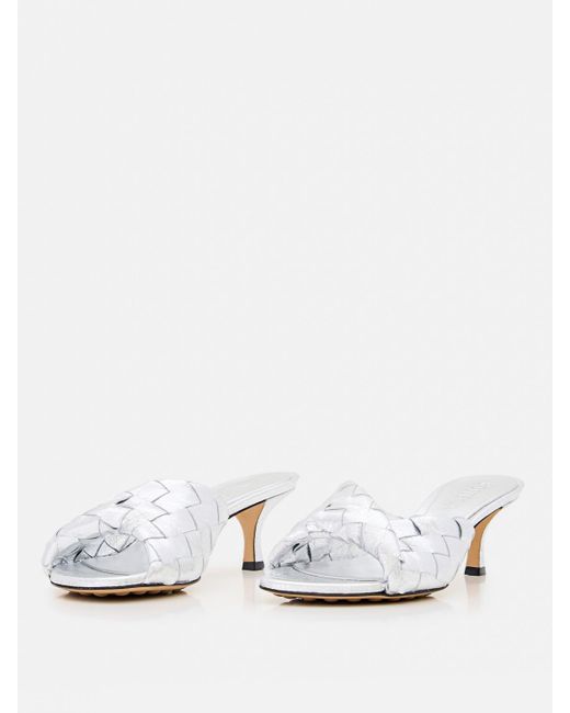 Bottega Veneta White Absatzschuhe Damen