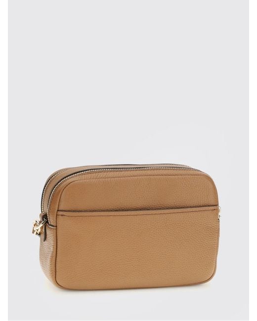 Michael Kors Brown Bryant Grained Leather Bag