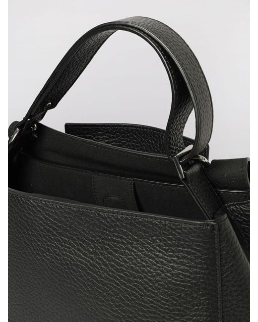 Orciani Black Shoulder Bag
