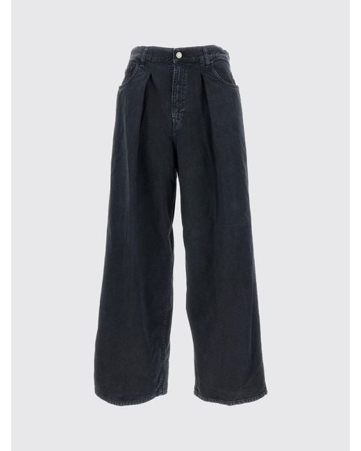 Haikure Black Wide-Leg Denim Jeans