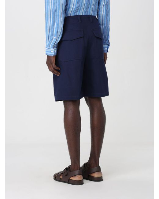 Pantalon Corneliani pour homme en coloris Blue