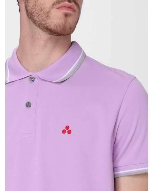 Peuterey Purple Polo Shirt for men