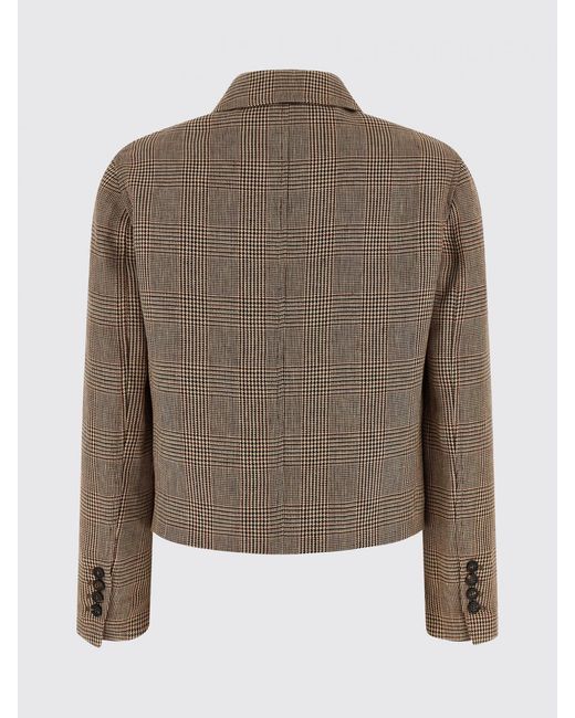 Brunello Cucinelli Brown Linen Jacket