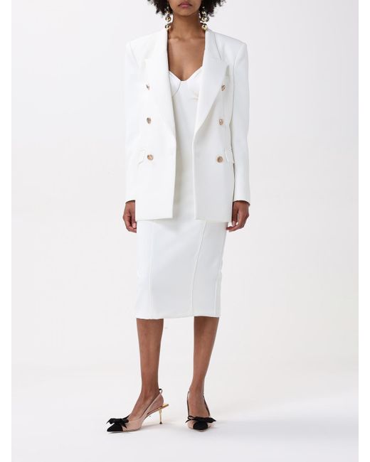 Blazer Femme Elisabetta Franchi en coloris White