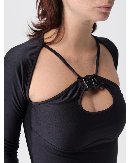 Versace Jeans Couture Blue Bodysuit