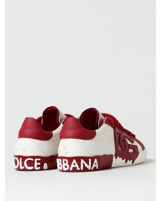 Dolce & Gabbana Sneakers in Red für Herren