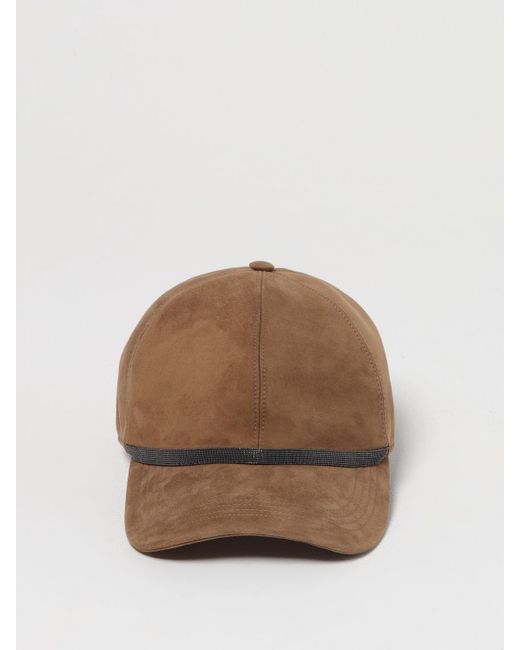 Cappello di Brunello Cucinelli in Brown da Uomo