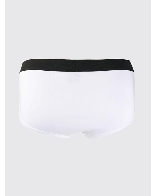 Tom Ford White Stretch Cotton Briefs for men