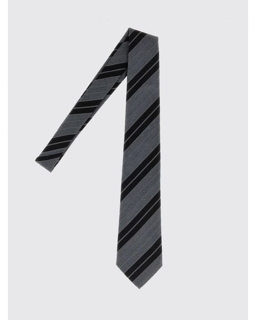 Cravatta Uomo di Saint Laurent in Black da Uomo