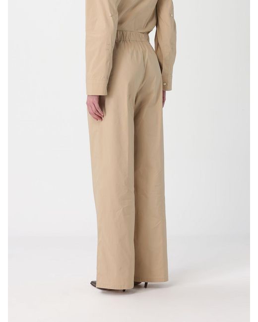 Liviana Conti Natural Julian Cotton Trousers