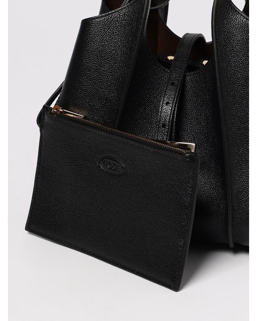 Tod's Black Schultertasche Damen