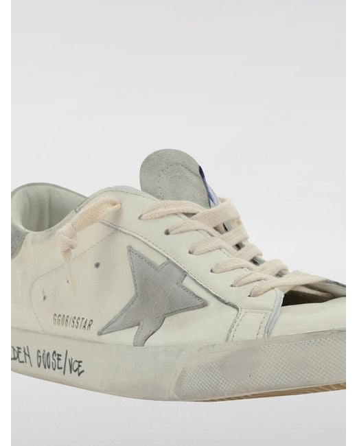 Golden Goose Deluxe Brand White Sneakers for men