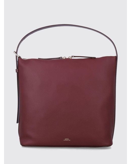 A.P.C. Red Handbag
