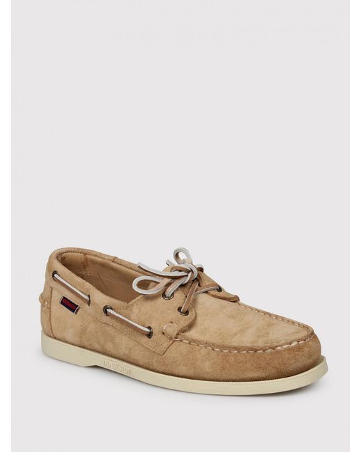Sebago Natural Portland Suede Loafer for men