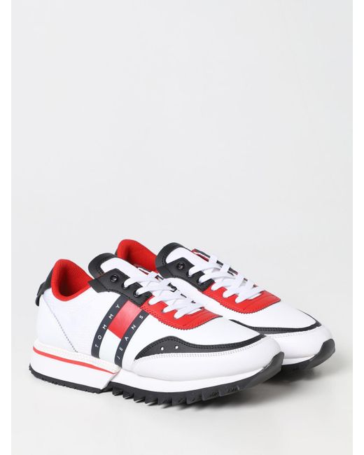 Tommy Hilfiger Trainers in White for Men | Lyst