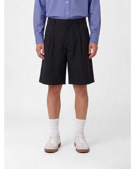 Our Legacy Blue Cotton Shorts for men