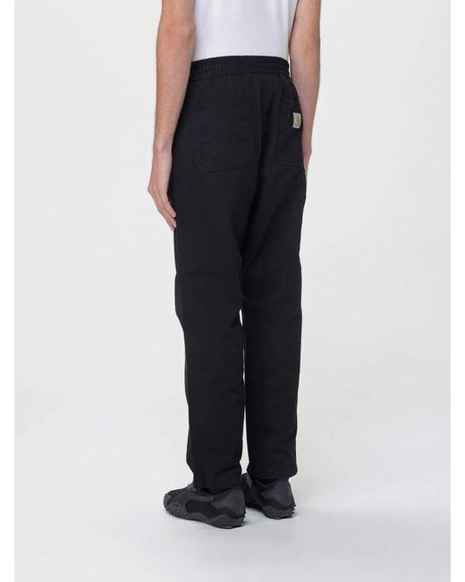 Carhartt Blue Cotton Trousers for men