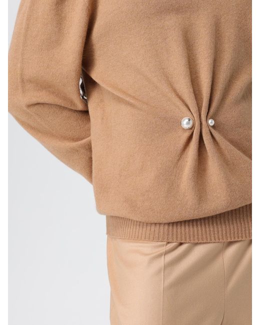 Alberta Ferretti Natural Jumper