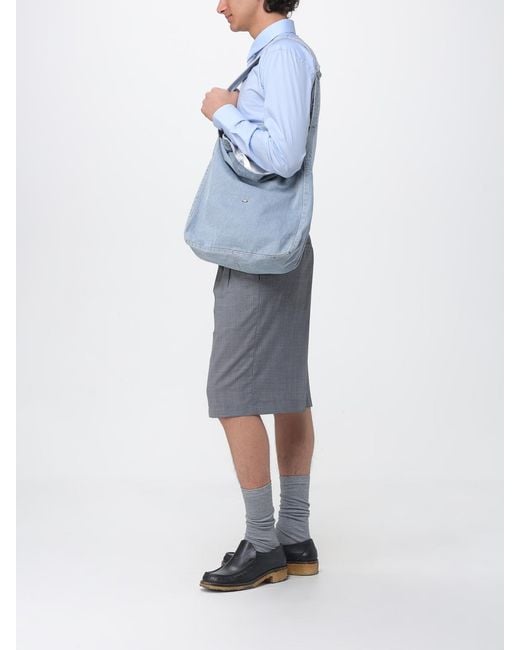 Our Legacy Gray Large Shoulder Bag for men