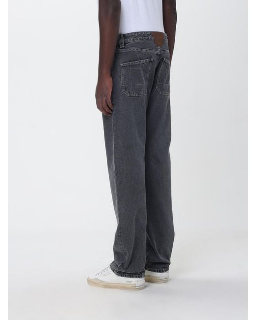 Ferrari Gray Wide-Leg Jeans for men