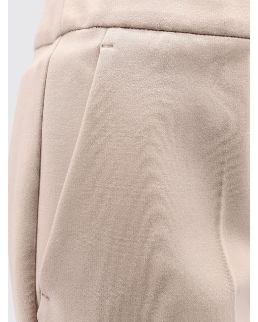 Max Mara Natural Cropped Crêpe Trousers