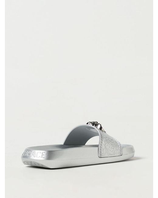Versace White Flache sandalen