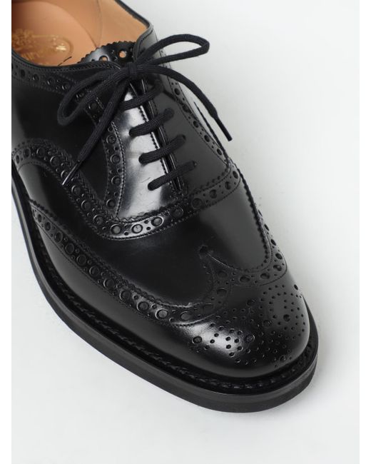 Church's Black Brogue Shoes for men