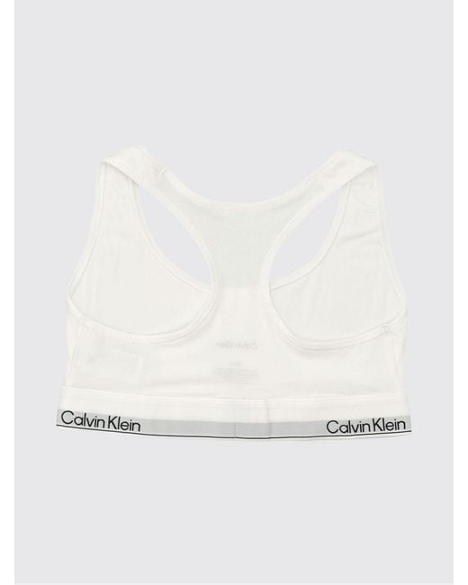 Calvin Klein Natural Cotton Blend Bralette