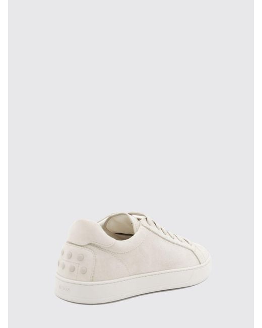 Tod's Natural Suede Sneakers for men