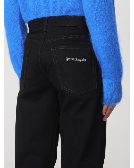 Palm Angels Blue Denim Jeans for men