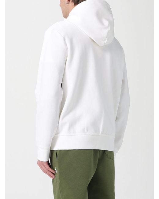 Polo Ralph Lauren White Cotton Hoodie for men