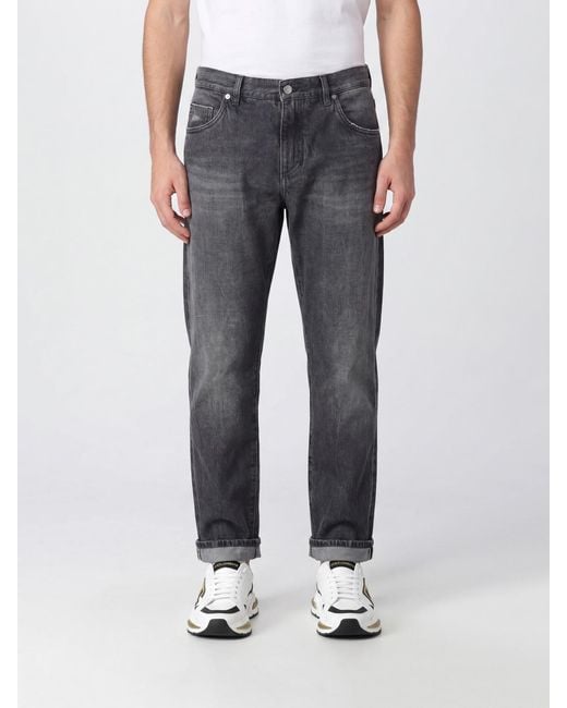 Dolce & Gabbana Blue Dolce &Amp Gabbana Straight Fit Five-Pocket Jeans for men