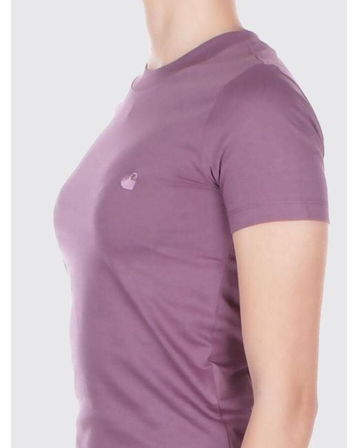 Carhartt Purple Luca Short Sleeve T-Shirt