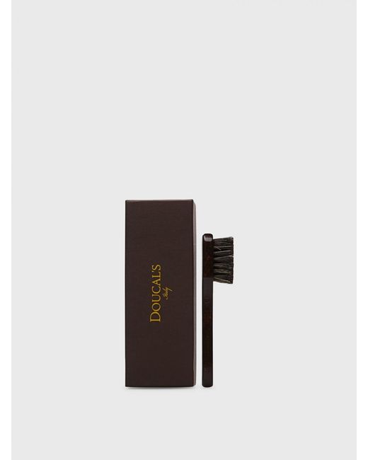 Doucal's White Shoe Brush for men