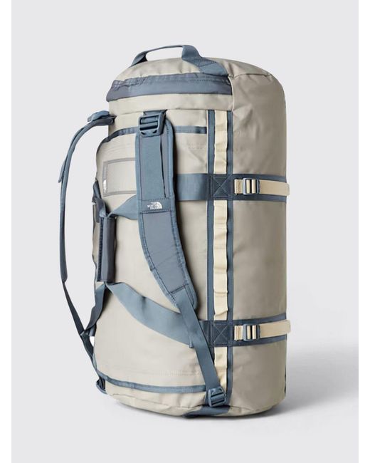 The North Face Blue Base Camp Medium Recycled Polyester Duffle Bag for men