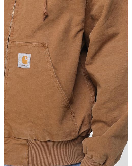 Carhartt Blue Og Active Hoodie With Zip for men