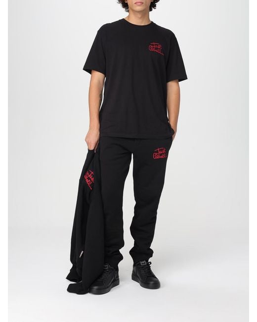 Just Cavalli Black Sweatshirt for men