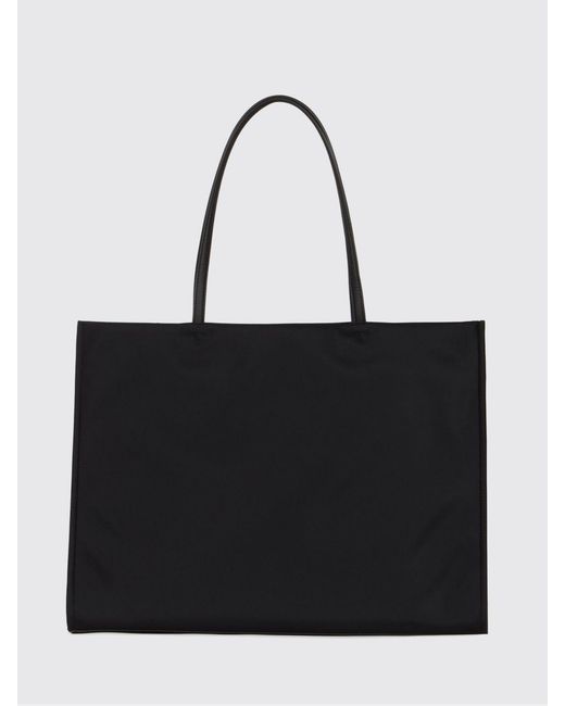 Tory Burch Black Ella Recycled Nylon Shopping Bag