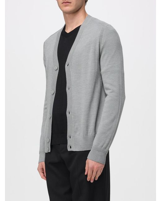 Cardigan Homme Boss pour homme en coloris Gray