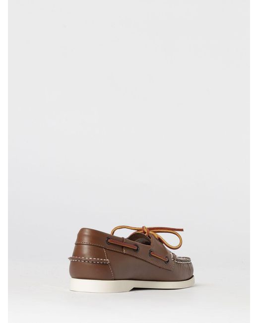 Sebago Brown Docksides Leather Boat Loafers