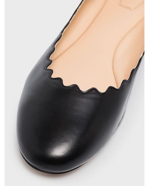 Chloé Black Ballet Flats Chloé