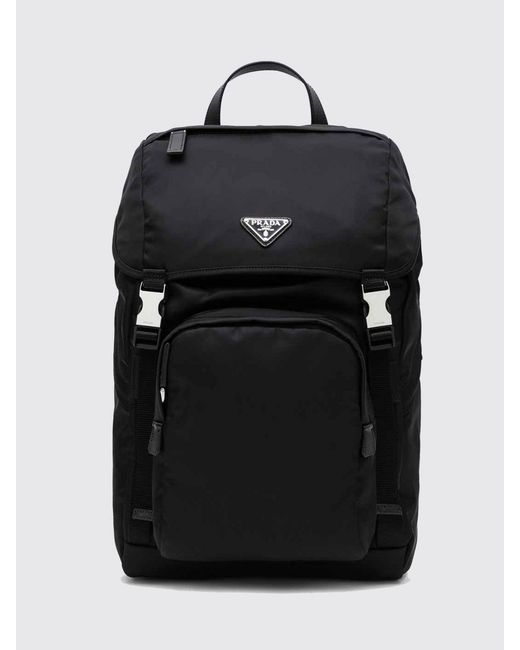 Prada Black Backpack for men