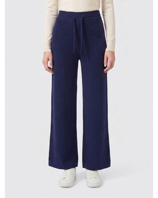 arch4 Blue Knit Trousers