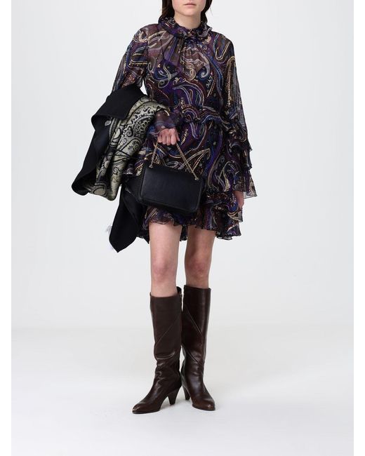 Etro Black Leather Bag