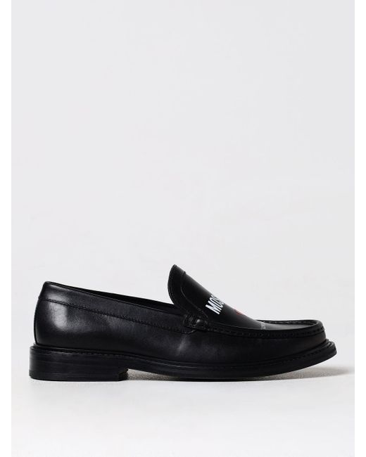 Moschino Couture Black Loafers for men