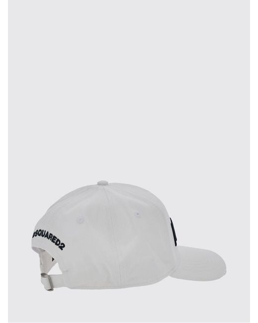 Cappello Uomo di DSquared² in White da Uomo