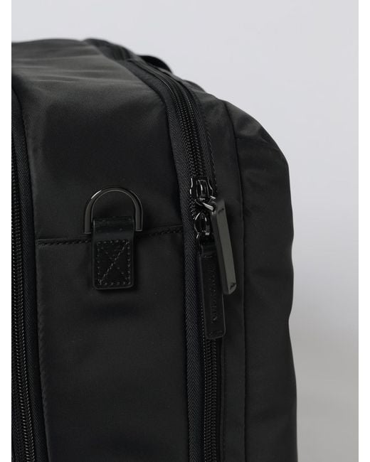 Emporio Armani Black Modular Backpack for men