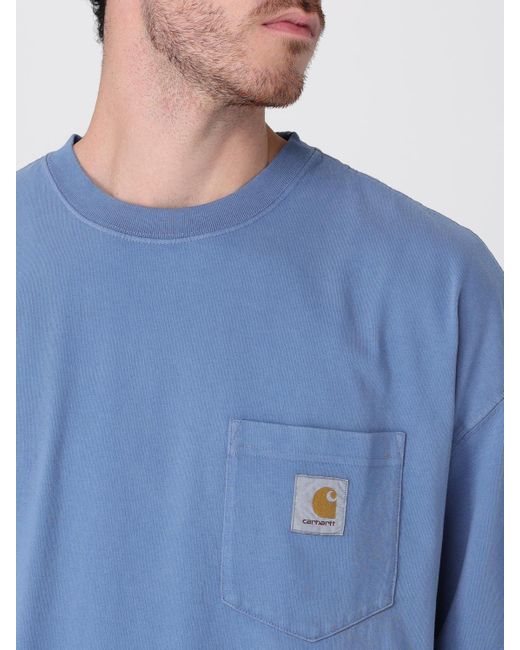 Carhartt Blue T-Shirt for men