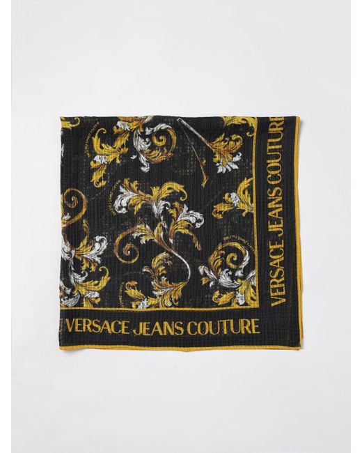 Foulard Baroque di Versace Jeans Couture in Black